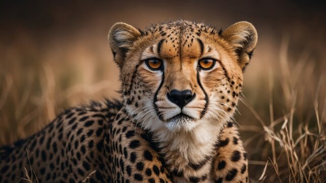 Elegant cheetah print backdrop with bold design