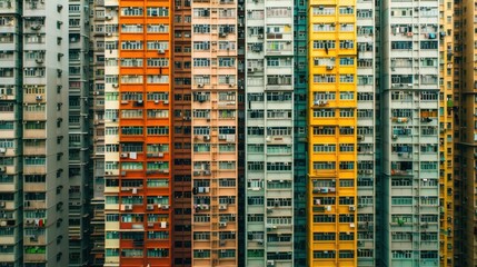 Skyscrapers: High-rise buildings in cities, symbolizing economic strength and modernity, providing essential space for business, living, and innovation.