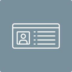 Id card Icon