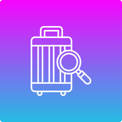 Luggage scan Icon
