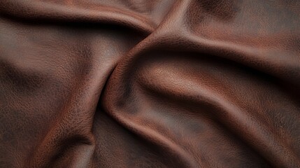 Fototapeta premium Textured Distressed Leather with Rugged Vintage Appeal