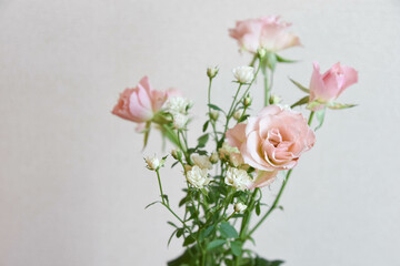 スプレー薔薇の花束