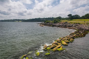 Fotobehang rocky point state park and Narragansett bay Warwick Rhode Island © Dan