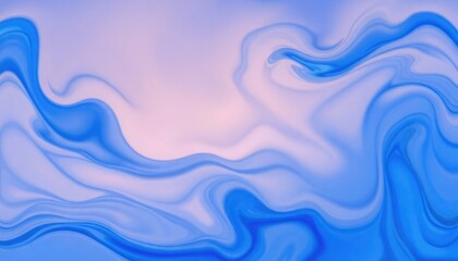 Fototapeta premium Blue abstract background featuring fluid, swirling lines and shapes in various shades of blue, evoking a dynamic and energetic visual experience.
