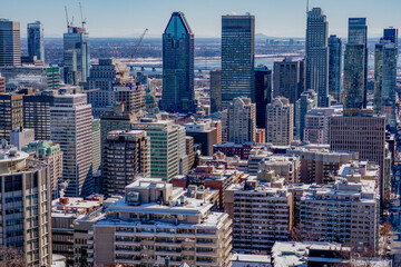 モントリオールの街並み（カナダ）