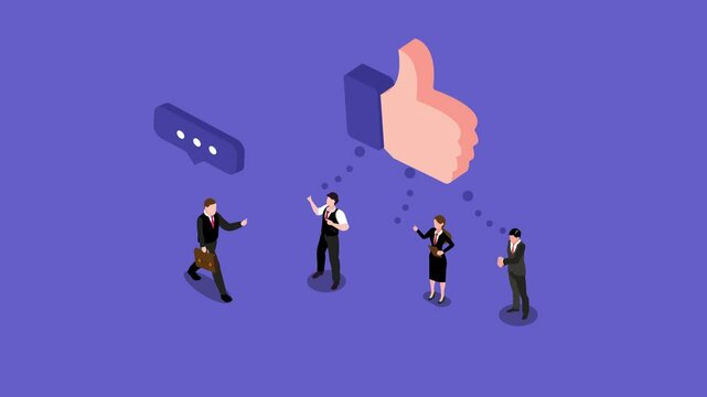 Positive Feedback and Influence: Inspiring Others 3d animation cartoon