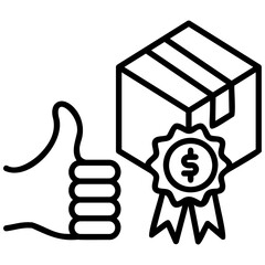 Special Offer Icon in Line Style