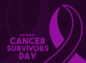 National Cancer Survivors Day. First Sunday in June.