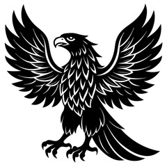 eagle with wings