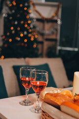 Happy multigeneration family enjoying in opening gifts on Christmas eve at home.