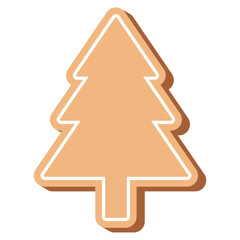 Fototapeta premium Tree Gingerbread Cookies