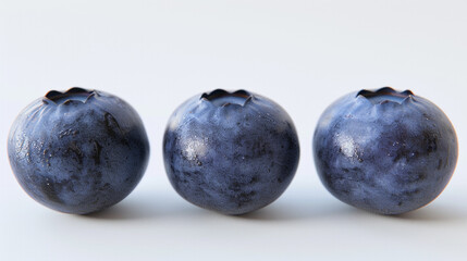 Obraz premium blueberries isolated on white