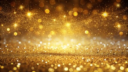 Luxurious gold particle glitter background perfect for adding a touch of elegance to any project, gold, luxurious, luxury