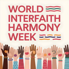 Obraz premium Celebrating World Interfaith Harmony Week