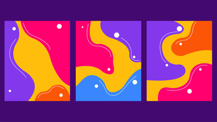 colorful card background design