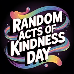 Random Acts Of Kindness Day Celebration Graphic