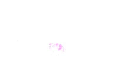 Pink Cloud Texture Splatter on a Transparent Background
