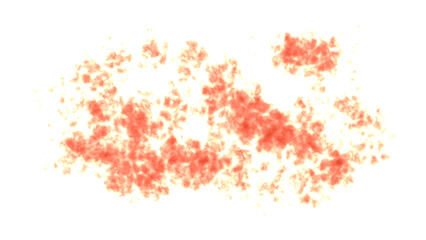 Obraz premium Red Texture Splatter on a Transparent Background