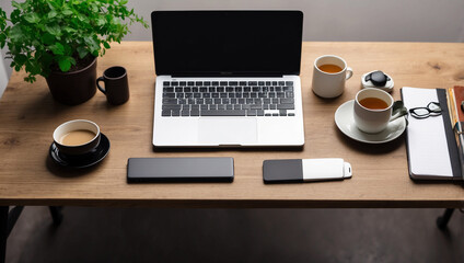 Fototapeta premium Home Office Setup