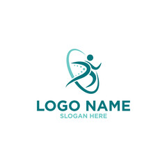 Obraz premium Sports Injury Logo. Orthopedic Surgeon Logo. Sports Medicine Logo