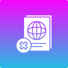 Illegal Passport Icon