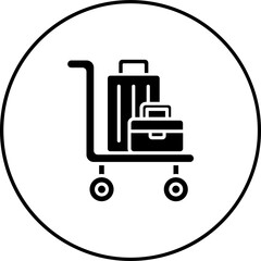 Airport cart Icon