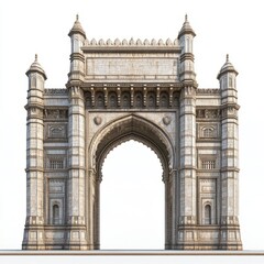 Gate of India isolated.