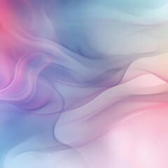 Fototapeta premium Abstract Pastel Waves Flow Seamlessly, Dreamlike Swirls, Tranquil Colors.