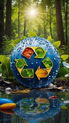 "Recycle for a Greener Planet: Together, We Can Make a Difference! 🌍♻️"
