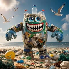 Recycled Reverie: A Monumental Art Piece for Environmental Consciousness