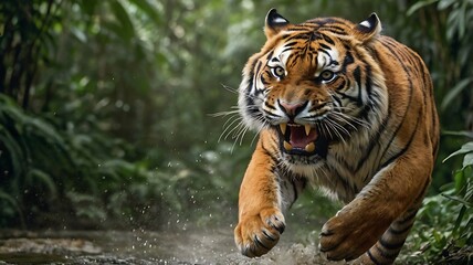 Naklejka premium Images of wild animals