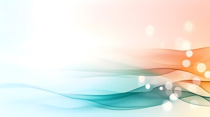 Obraz premium Abstract action scene featuring soft glowing pastel green gradient digital art contemporary design artistic environment aesthetic viewpoint