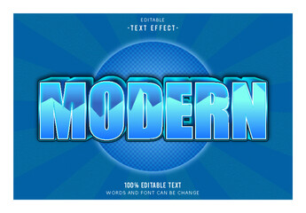 Modern editable text effect 3d emboss modern style