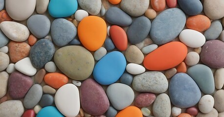 background of colorful stones