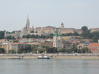 Fototapeta premium Panorama of Buda - Budapest - Hungary