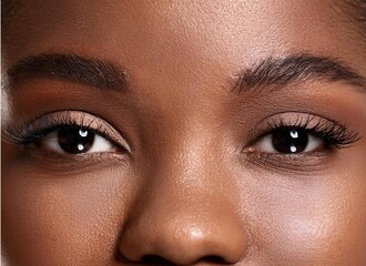 A photograph of beautiful eyes