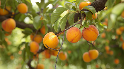 orange tree with fruits