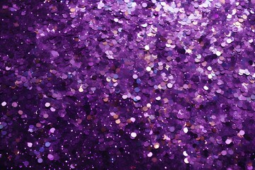 Abstract purple glitter lights background with sparkle