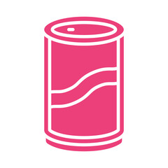 Fototapeta premium Can Icon