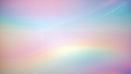 Beautiful multicolor gradient overlay featuring soft rainbow hues and artistic light textures....