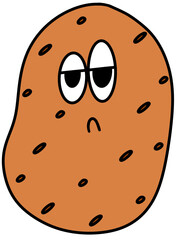 Bored potato