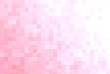 ピンクと白のグラデーションの正方形のテクスチャー。