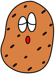 Tired potato