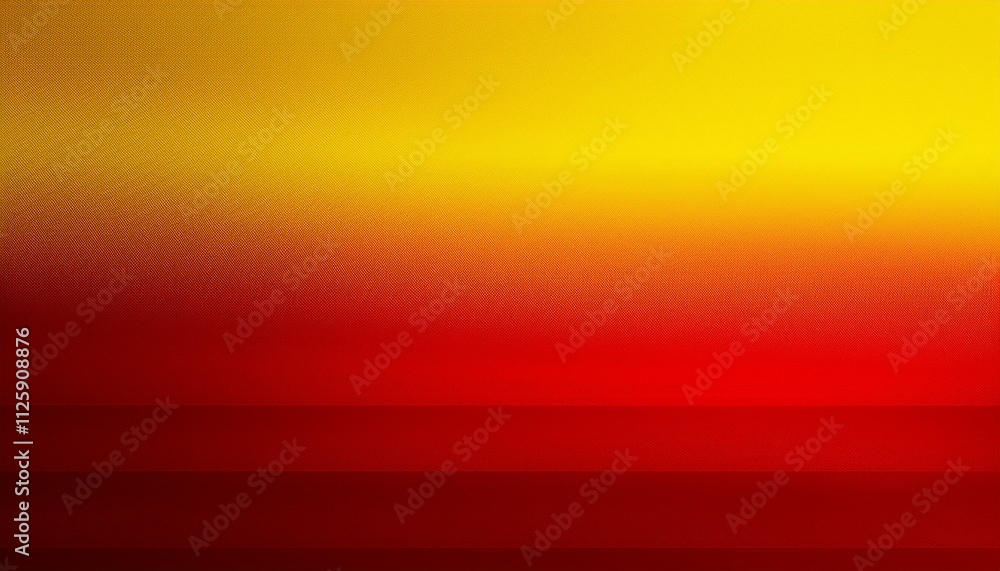 Poster red and yellow color background for wide banner.generated image