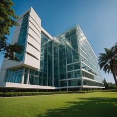 modern office building