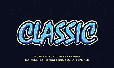 editable 3d bold classic vintage typeface