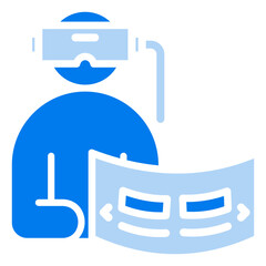 Obraz premium Vr Icon