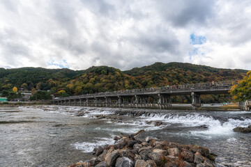 Togetsukyo Bridge over Katsura River
