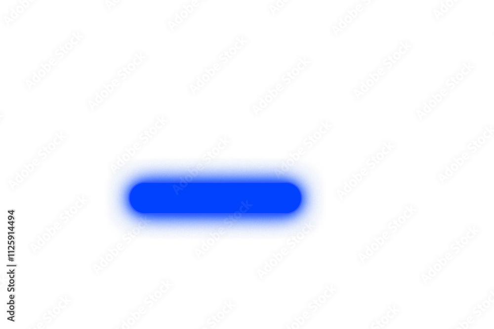 Poster blue web button
