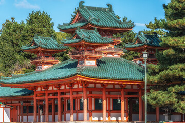 Heian jingu Shrine Soryuro Tower